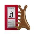 Topika - Scalp Massager Hair Growth Tool, Wooden Gua Sha for Face & Head