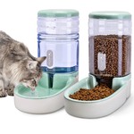 Topika Automatic Dog /Cat Feeder & Gravity Water Dispenser Set 3.8L