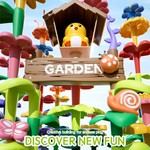 Topika Flower Garden Building Blocks 117pcs Pretend Play Set, STEM Toy
