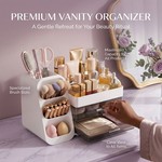 Topika - Makeup Storage Organizer, Cosmetic Holder With Drawer Storage
