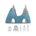 Topika 8 Piece Dog Grooming Hammock Set, Nail Trimming & Grooming Care