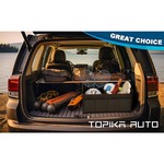 TopikaAuto - 55L Car Boot Organiser Foldable Storage Trunk Organizer-Black