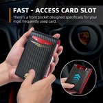 Topika RFID Blocking Money Clip and Card Holder Wallet for Men