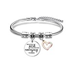 Beautiful Girl Charm Bracelet