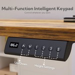 Topika Electric Standing Desk Memory Control &Height Adjustable Workstation