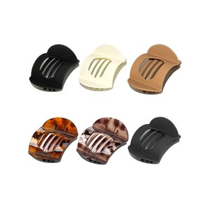 Topika 6 Packs Flat Claw Clips for Women, French Flat Hairclips
