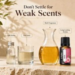 Topika - Essential Oils Set, 6 Piece Water-Soluble Fragrance Oils, 10ml