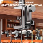 Topika - Magnetic Phone Stand Desk With Long Arm Clamp For Phone & Tablet