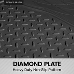 Topika Rubber Cargo Boot Floor Mat Liner Compatible with Cars/SUVs/Trucks