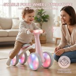 Topika Toddler Bike Balance Bike with Music & Light Up Wheels