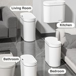 Topika - Trash Bin with Lid - Rubbish Bins for Kitchen - Hanging Garbage Can