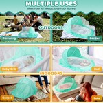 Baby Mosquito Net Bed Tent, Baby Shelter for Mosquitoes with Toys