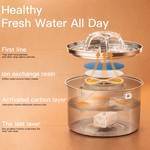 Topika Automatic Cat Water Fountain Stainless Steel - 3L