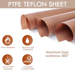 Topika PTFE Teflon Sheet for Heat Press Transfer, 75x125cm Large & Cuttable