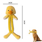 Topika - Stuffed Dog Plush Toys for Chewing,Puppy Chew Toy Teeth Cleaning