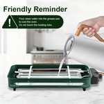 Topika Non-Stick Electric Indoor Grill Braai with grill net & trays, 1350W