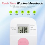 Topika - Ab Machine, 5-Level Adjustable Ab Trainer With LCD Counter