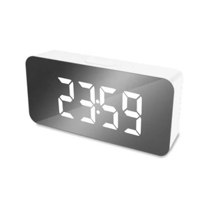 Mirror LED Alarm Clock