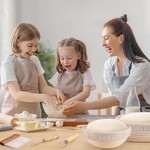 Topika - Bread Proofing Basket Set, Baking Supplies Kit for Sourdough Bread