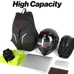 Motocentric Motorcycle Reflective Backpack, Helmet Backpacks Waterproof