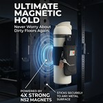 Topika Magnetic Water Bottle Sleeve, Gym Bottle Holder &4 Strong Magnets