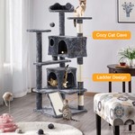Topika Cat Tree Tower, Cat Scratching Post & Tower Play House