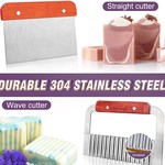Topika - 7 In 1 Soap Box Kit, Silicone Wooden Soap Molds, Soap Loaf Mould