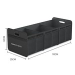 TopikaAuto - 100L Car Trunk Storage Organiser, Foldable Car Boot Organiser