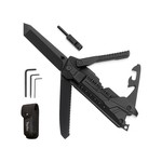 Topika Multitool Survival Knife 17-in-1, Swiss Army Folding Gravity Knife