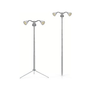 Topika - Grow Lights For Plants Full Spectrum Aluminum Tripod Plant Light
