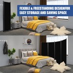 Topika - Partition Room Dividers,Folding Privacy Screens & Panel for Home