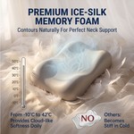 Topika - Cervical Memory Foam Pillow, Neck And Shoulder Support