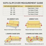 Topika 1-4Seater Stretch/Jacquard Couch Cover