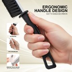Topika Crevice Cleaning Brush Set For window, stove, Grout & Gaps, 17Pcs