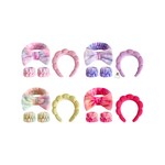 Topika-Spa Headband and Wristband Set 16pcs, Face Wash & Skincare Gifts
