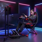 Topika - Foldable Racing Simulator Cockpit With Sim Racing Chair