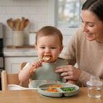 Topika Baby Spoons & Toddler Utensils Set, Bendable Training 6 Piece