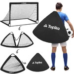Topika Soccer Goal Set: Portable Fold-Up Training Goals (1.8 x 1.2 m)