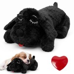 Topika Heartbeat Plush Toy, Soft Calming Pet Companion