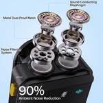 Topika Wireless Microphones, Mini Wireless Microphone for iPhone & Android