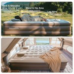 Naturehike Air Mattress with Built In Pump, Inflatable Mattress Air Bed