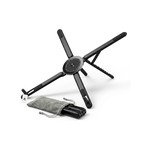 Topika - Adjustable Folding Laptop Stand With Magnetic Phone Holder