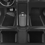 Topika Faux Leather Car Floor Mats for any Car Waterproof Universal Set