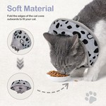 Topika Cat Cone Collar Soft Recovery, Adjustable Dog Cone Collar