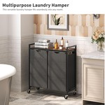 Topika 135L Laundry Sorter with Removable 2 or 3 Hampers, Rolling