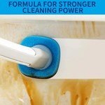 Topika Disposable Toilet Brush & Holder Set with 16 Refills , No Mess