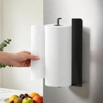 Topika - Magnetic Paper Towel Holder, No Drill Fridge Kitchen Roll Holder