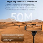 Topika Mini Mic Wireless Microphone for iOS & Android Noise Cancelling