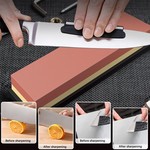 Topika - Knife Sharpening Stone Kit, Muti Side Grit Knife Sharpener Tool