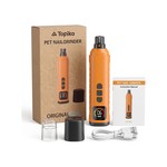 Topika Rechargeable Pet Nail Grinder with LED Light and LCD Screen 6-Speed